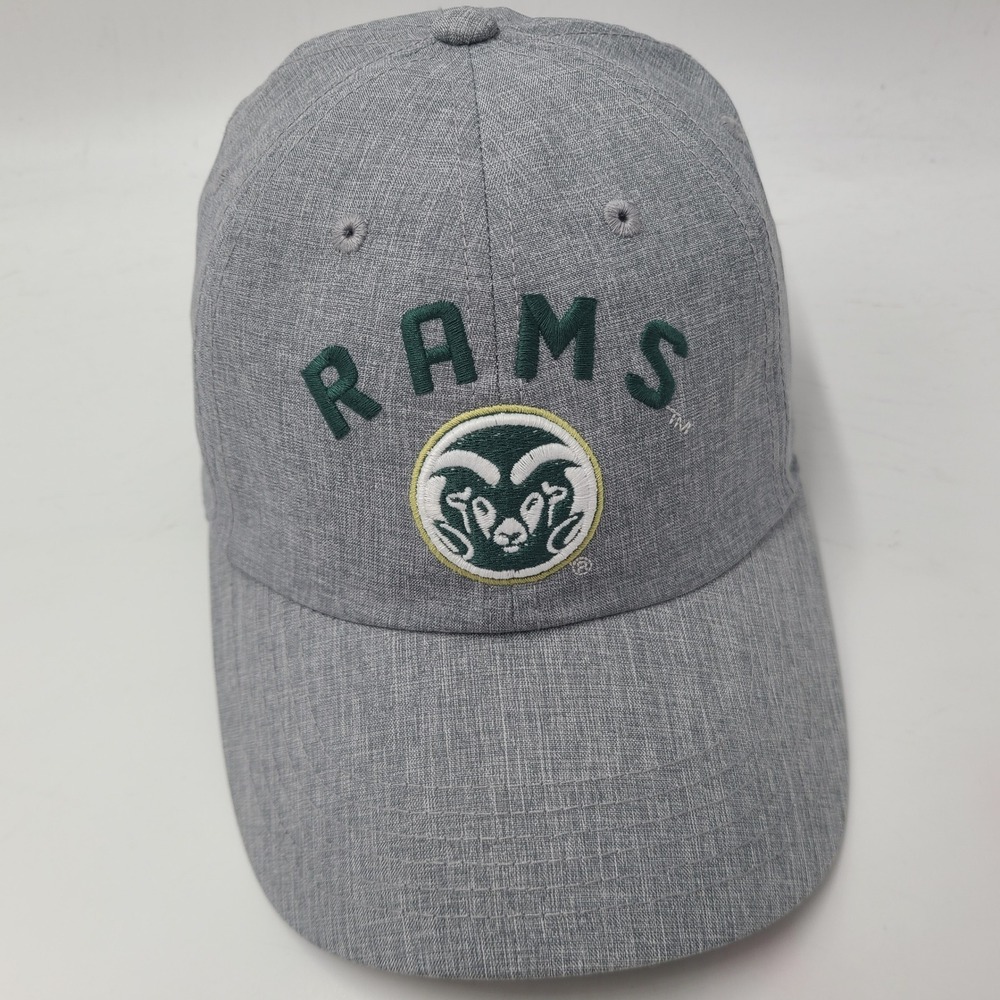 Colorado State Rams Hat Strapback Captivating Gray Green NCAA University CSU Men
